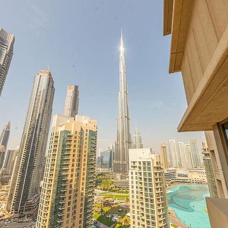 First Class 2Br With Full Burj Khalifa And Fountain View Dubai Ngoại thất bức ảnh