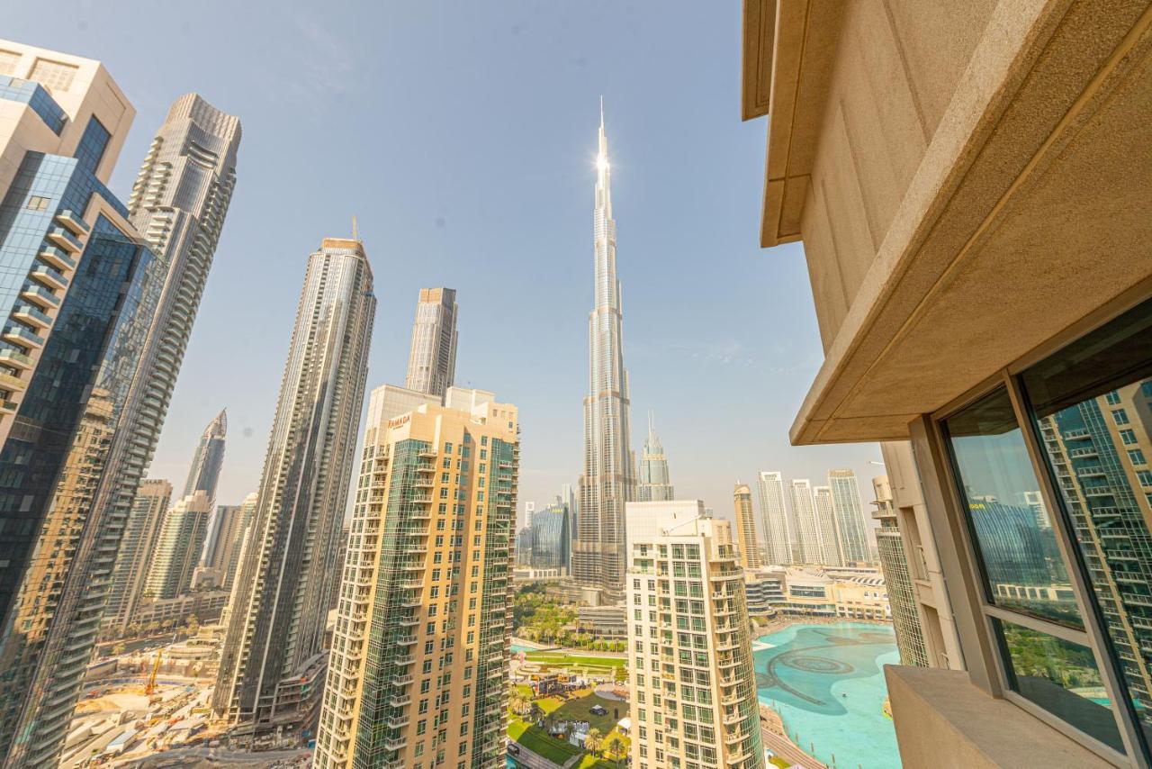 First Class 2Br With Full Burj Khalifa And Fountain View Dubai Ngoại thất bức ảnh